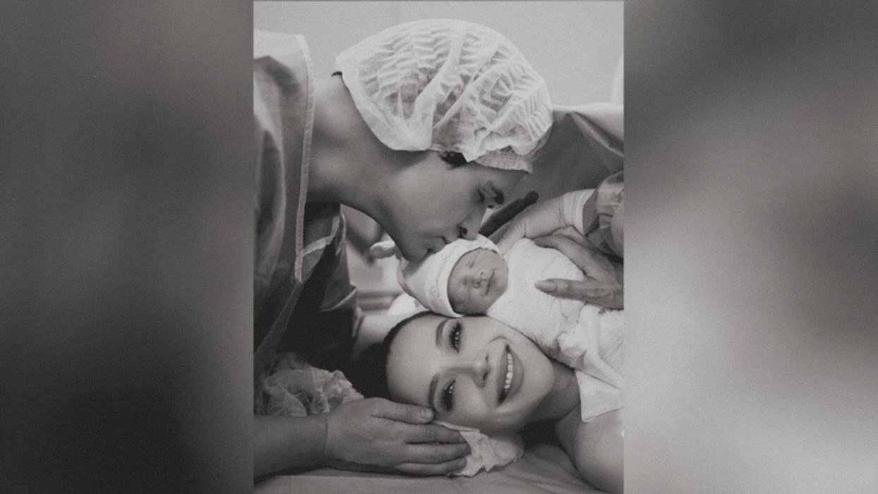 «Сердце наполнилось счастьем»: Луис Сквиччиарини поделился фото с родов Лерчек