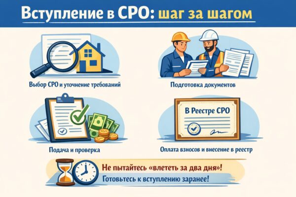 Как подрядчику вступить в СРО строителей без лишних переплат и отказов