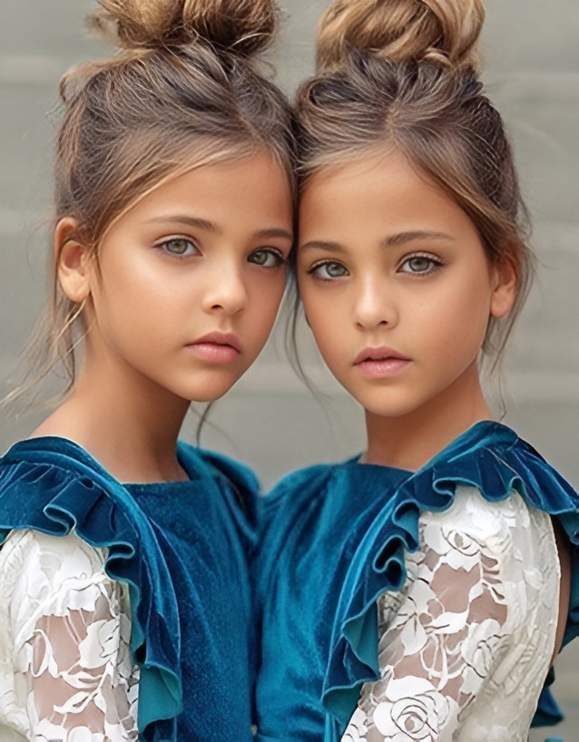 Первые шаги в мир моды могли состояться, когда девочкам не было и года.