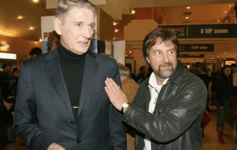 Неразлучные друзья: Александр Абдулов и Леонид Ярмольник.