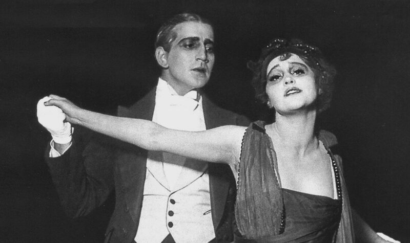 Кадр из фильма «Последнее танго», где Вера Холодная исполнила одну из своих самых драматичных ролей.