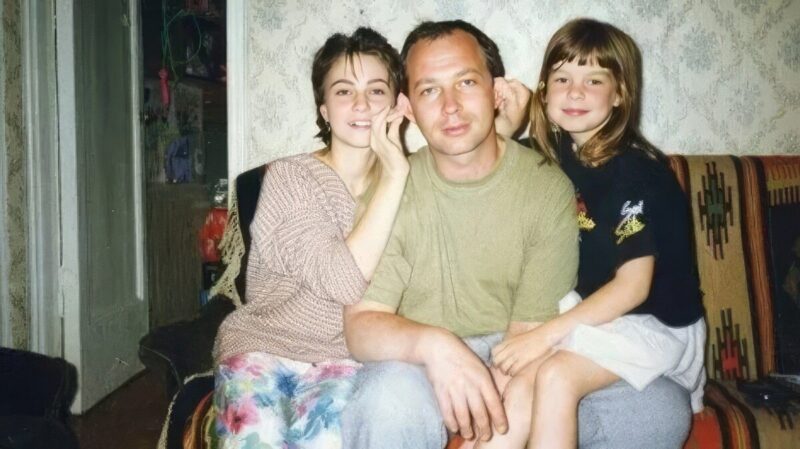 Дарья Урсуляк в студенческие годы, когда она делала первые шаги в профессии.