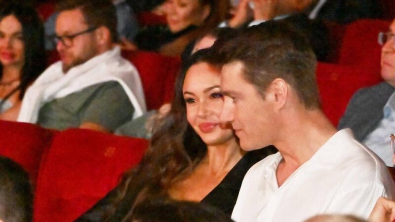 Алексей Воробьёв и Ляйля Ильдаровна на премьере фильма.