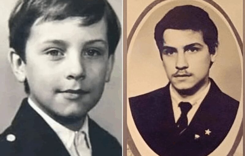 Будущий актер Илья Шакунов в юные годы, когда сцена еще была лишь мечтой.