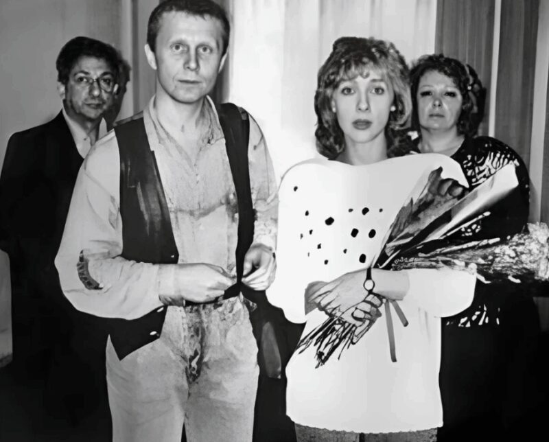 Торжественный момент: Елена Яковлева и Валерий Шальных в день своей свадьбы.