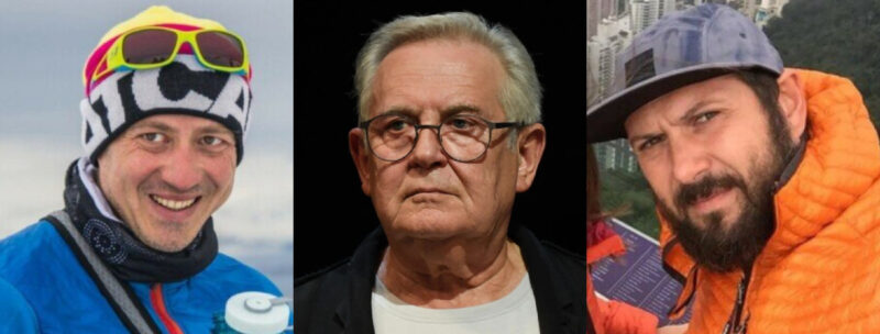 Юрий Стоянов с сыновьями Николаем и Алексеем.