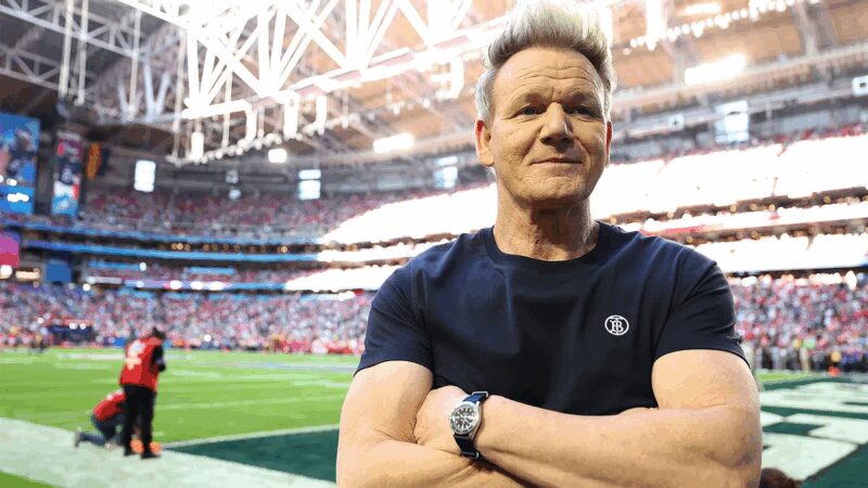 Знаменитый шеф-повар Гордон Рамзи, чья мечта о футбольной карьере разбилась из-за травмы.