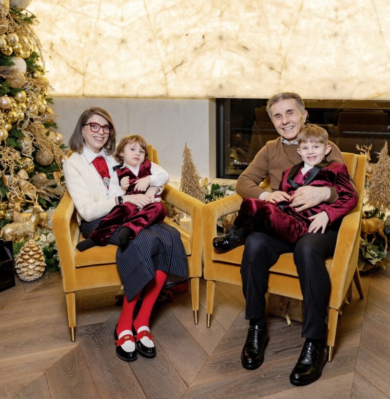 Гванца Иванишвили на одном из редких публичных появлений.