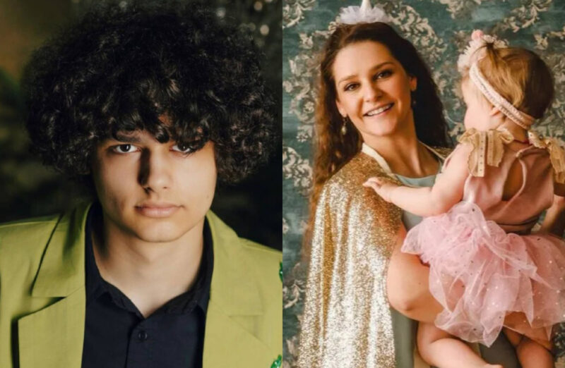 Глафира Тарханова с сыном Корнеем и дочерью Лукерьей – радость большой семьи.