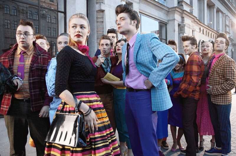 Максим Матвеев в роли Фреда в культовом фильме «Стиляги»