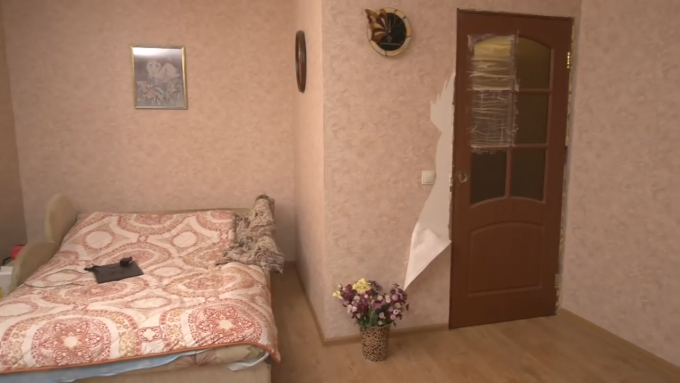 Квартира Ольги Зарубиной до начала ремонта: скромная обстановка.