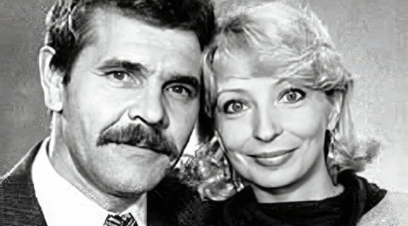 Алексей Булдаков в период своего первого супружества.