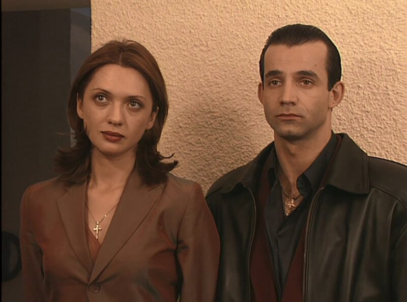 Ольга Дроздова и Дмитрий Певцов в сериале "Бандитский Петербург".