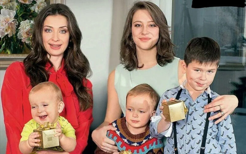 Мария Ситтель с мужем Александром Терещенко.