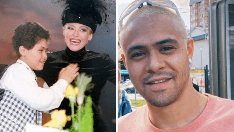 Ирина Понаровская с сыном Энтони