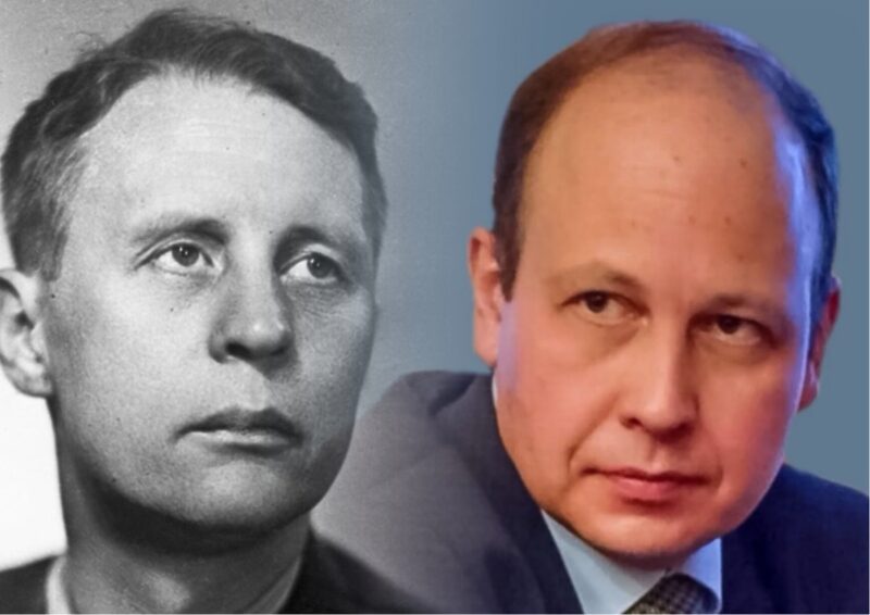 Поразительное сходство: Иван Ладынин и его знаменитый дед.