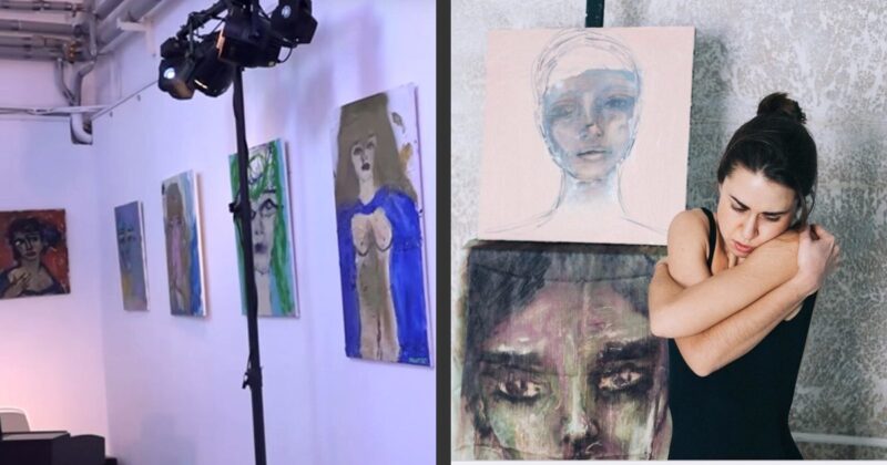 «Мазня» за миллион? : 36-летняя дочь Любови Успенской, пережив «тяжелые испытания», превратила личную драму в искусство, вызывающее «культурный шок»