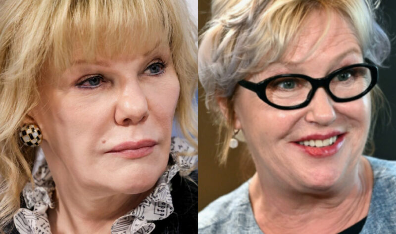 Александра Захарова (слева) и Ирина Розанова (справа): возраст почти одинаков, но внешность разительно отличается.