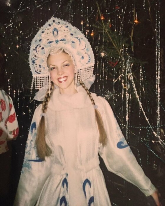 Надежда Сысоева в детстве.