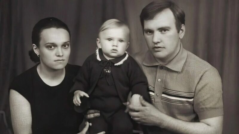 Молодые Надежда Кадышева и Александр Костюк, в начале их совместной жизни.