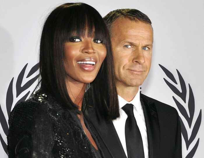 Владислав Доронин и Наоми Кэмпбелл.