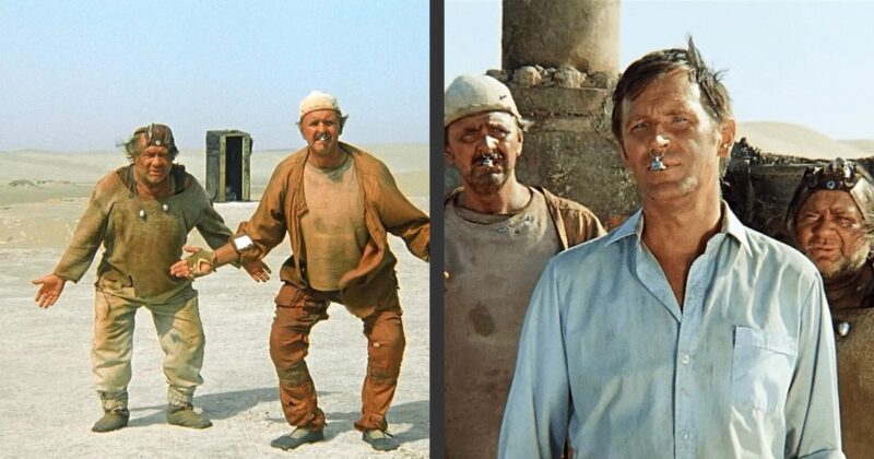 50-градусный ад и тайный код «Ку»: Как Георгий Данелия снял «Кин-дза-дза!», а Леонов и Яковлев показали, как выживать в абсурдной системе