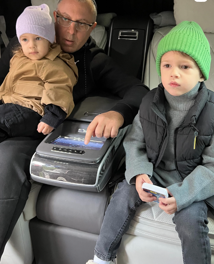 Ирина Винер-Усманова на отдыхе с семьей.