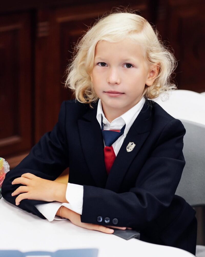 Владимир Винокур с внуком Фёдором, который часто проводит время с бабушкой и дедушкой.