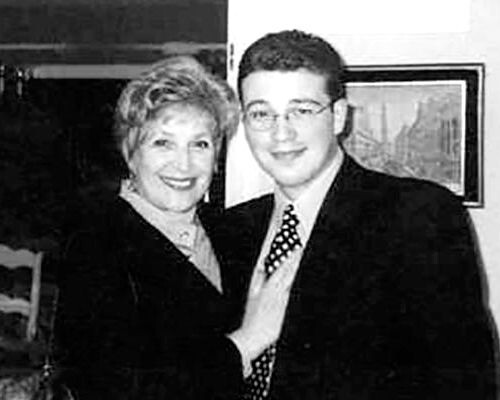 Клара Лучко с любимым внуком Александром, который называл её просто «Клара».