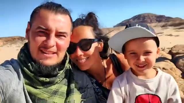 Семейное счастье Анны Димовой с мужем Павлом Масловым и сыном Гором.