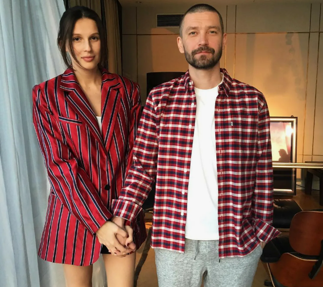 Владимир Кристовский с супругой Ольгой Пилевской.