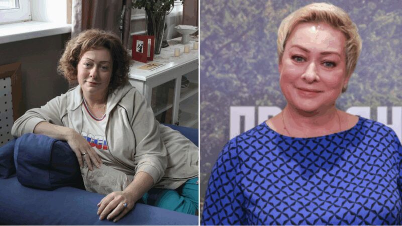 В образе тренера Ирины Шаталиной из кассового хита «Лёд».