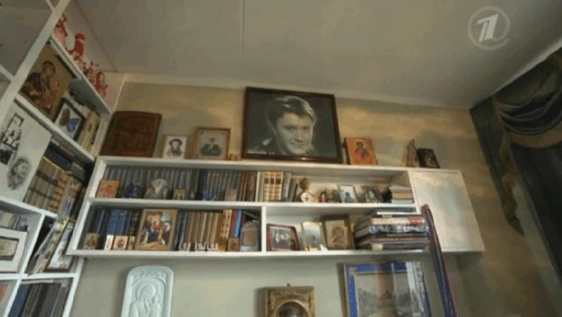 Кабинет Андрея Миронова, бережно сохраненный Ларисой Голубкиной.