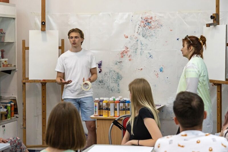 Дени Байсаров в Кембридже.