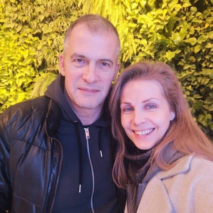 Вячеслав Разбегаев с супругой Татьяной.