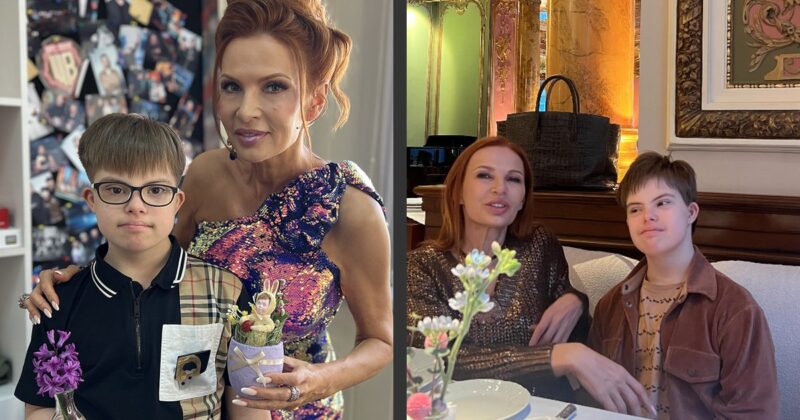 «Небо послало мне сына»: 56-летняя Эвелина Блёданс открыто рассказала о 13-летнем Семёне, покорившем Кремль