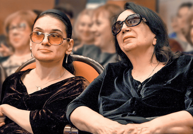 Гитана Леонтенко и дочь Мария.