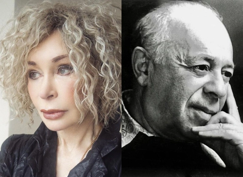 Татьяна Васильева и режиссер Валентин Плучек, сыгравший ключевую роль в ее карьере.