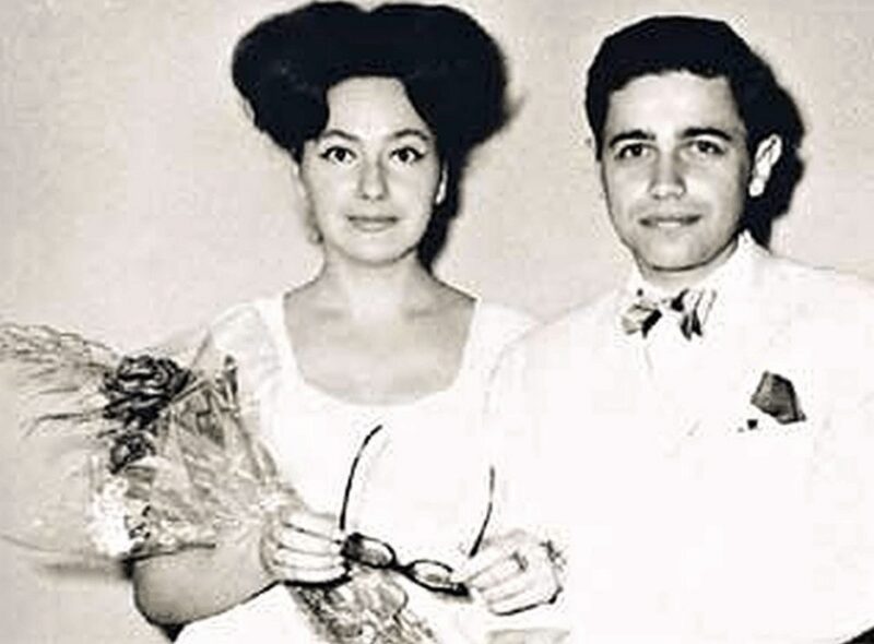 Торжественный момент: свадьба Евгения Петросяна и Елены Степаненко в 1985 году.