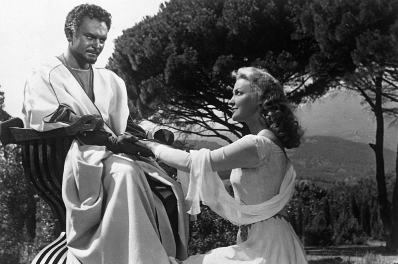 Сергей Бондарчук и Ирина Скобцева на съёмках «Отелло»: начало их страстного романа.