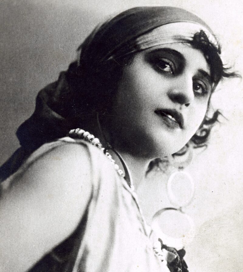 Вера Холодная со своим мужем Владимиром в период Первой мировой войны.