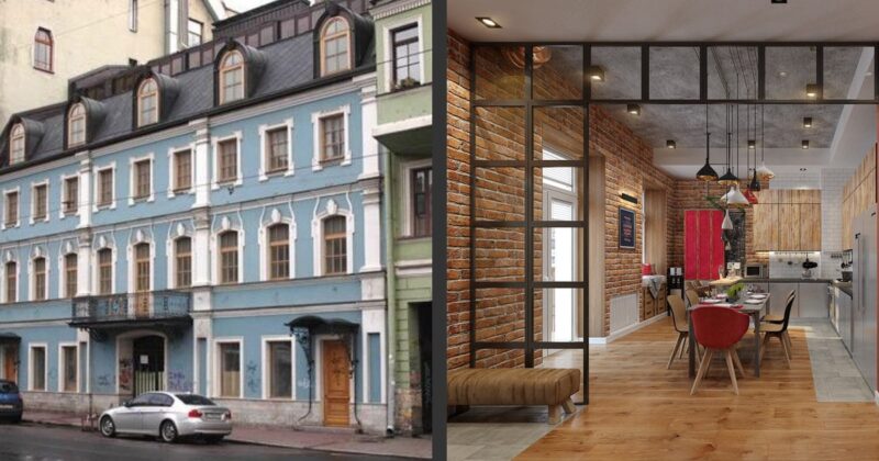 600 «квадратов» в доме XVIII века: как Елизавета Боярская и Максим Матвеев создали своё «место силы» за треть цены