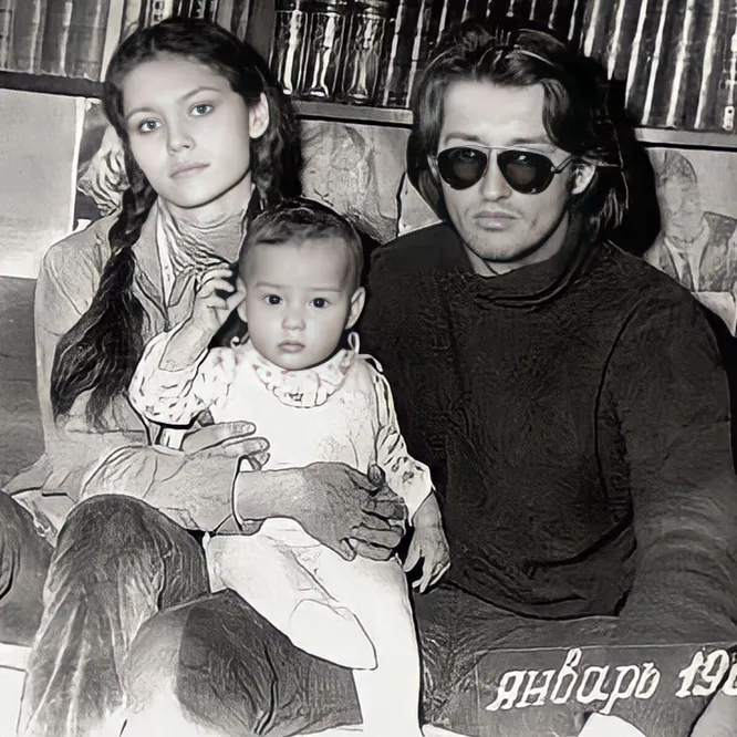 Александр Градский и Ольга Фартышева в период их молодости.