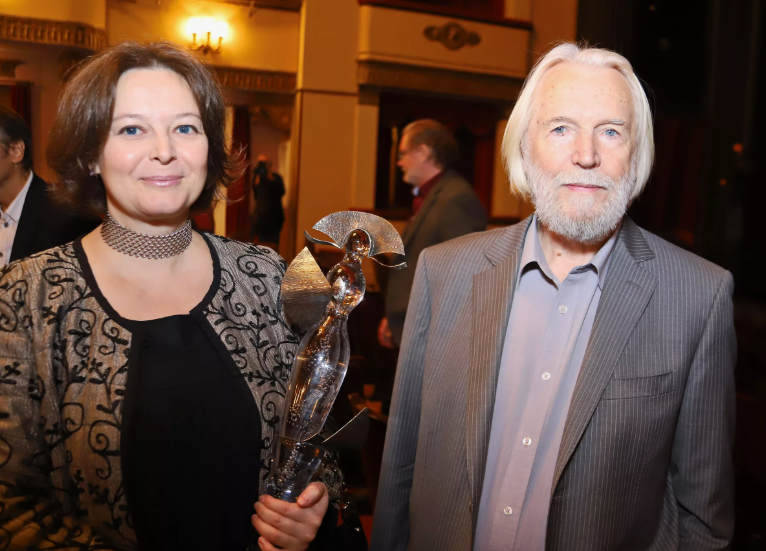 Станислав Любшин с супругой Ириной Корнеевой.