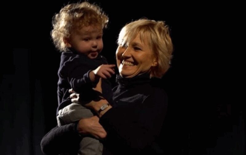 Ингеборга Дапкунайте с сыном Алексом, которого она тщательно оберегает.