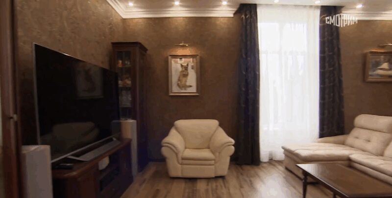 Уютный уголок в доме певицы.