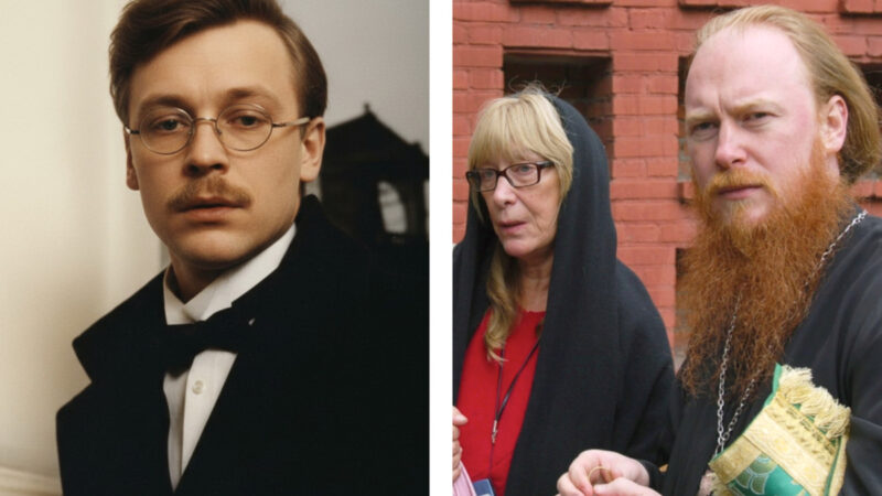 Дмитрий Рощин рядом со своей знаменитой матерью Екатериной Васильевой.