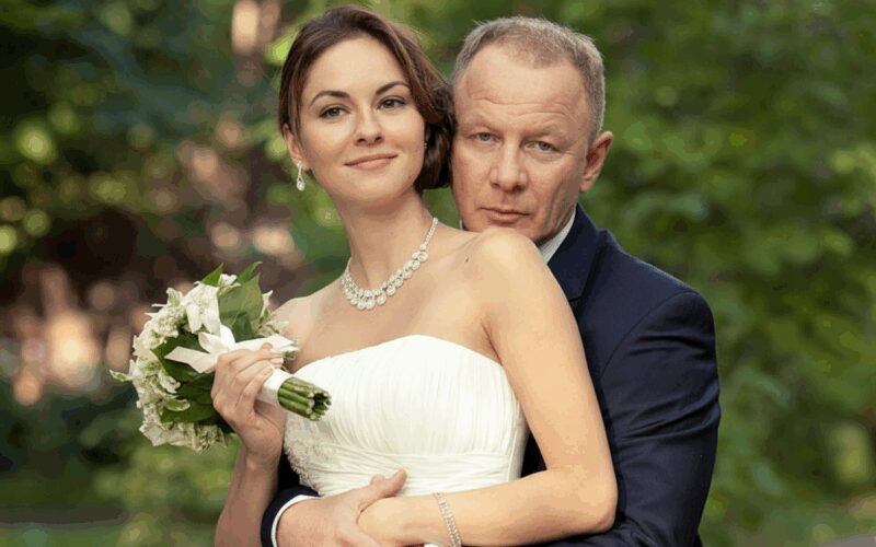 Марина Коняшкина на съёмках: карьера занимает центральное место в её жизни.