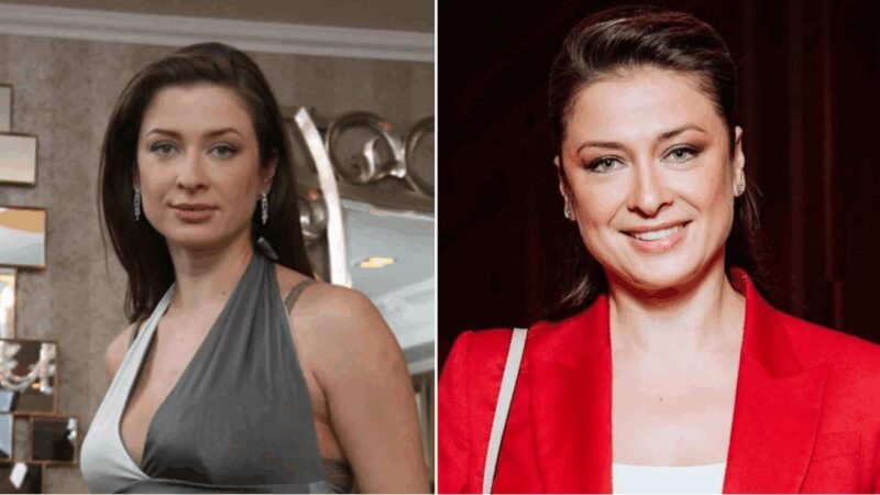 Юная Мария, которая ещё не знала, что её ждёт на телевидении.