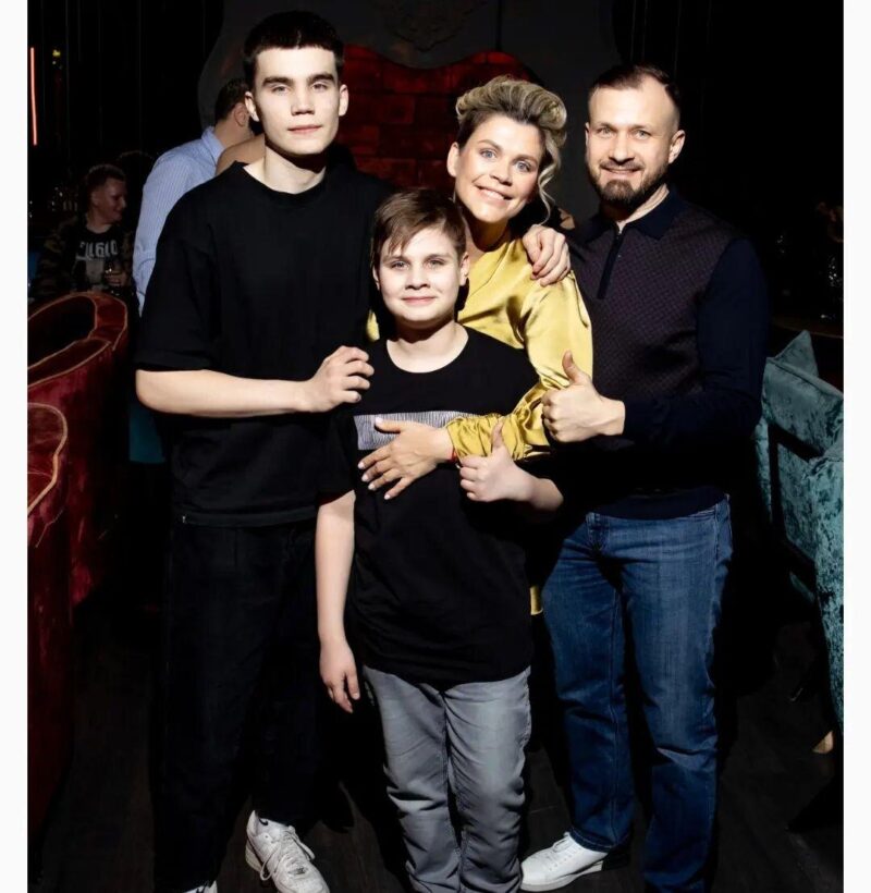 Единственный раз, когда Сабина Пантус показала свою семью в полном составе.